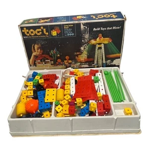 Vintage Game TOG'L By Mattel Build Toys that Move Blocks 1967 Random LOT - Picture 1 of 6