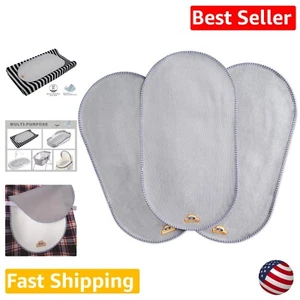 Waterproof Changing Pad Liners - 3 Count - Gray - 14"X26.5" - Soft & Absorbent - Picture 1 of 10