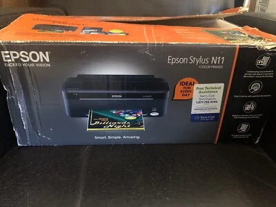 Epson Stylus N11 All-In-One Inkjet Printer, Open Box, Never Used - Image 1 of 2