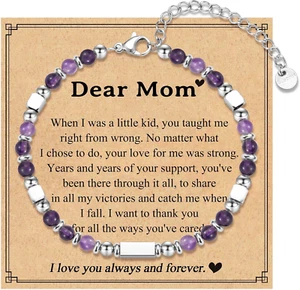 Mothers Day Gifts for Mom Aunt New Mom to Be Bonus Mom Mother in Law, Tiny Stone - Picture 1 of 12