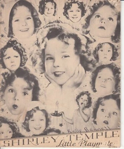 Shirley Temple Little Playmate. Saalfield Publishing. 1936 - Foto 1 di 1