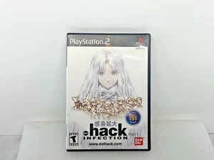 .hack INFECTION (Sony PlayStation 2, 2003) *w/Anime DVD & Game Disc - Picture 1 of 4