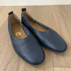 Everlane The Day Glove flache Damen-Ballerinas blau Größe 5 - Bild 1 von 6