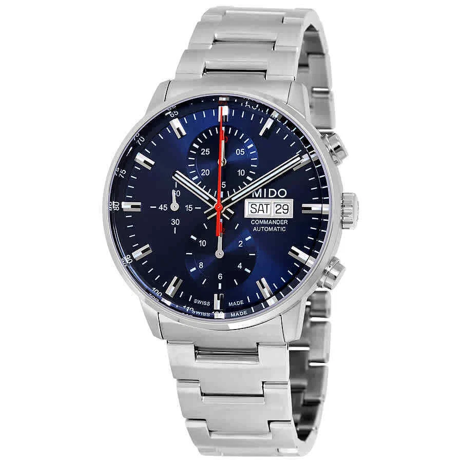 Mido Commander Blue Men's Watch - M0164141104100