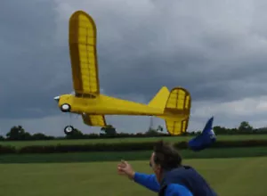 Old Timer Vintage Vagabond 72" Freiflug/RC gedruckte Pläne & Vorlagen - Bild 1 von 4