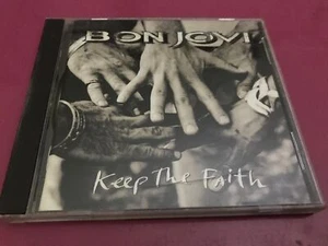 Bon Jovi Keep The Faith CD In These Arms Bed Of Roses Fear I Want You Save A - Picture 1 of 2