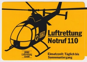 Alter Aufkleber/Sticker ADAC LUFTRETTUNG '80er/'90er - Bild 1 von 1