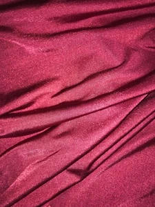 3.4mx1.6m wide of red 2 way stretch synthetic jersey fabric/material - Picture 1 of 4