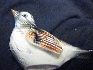 Goebel CV74 Porzellan Vogel BRAUN & SCHWARZER SPATZ - Bild 1 von 3