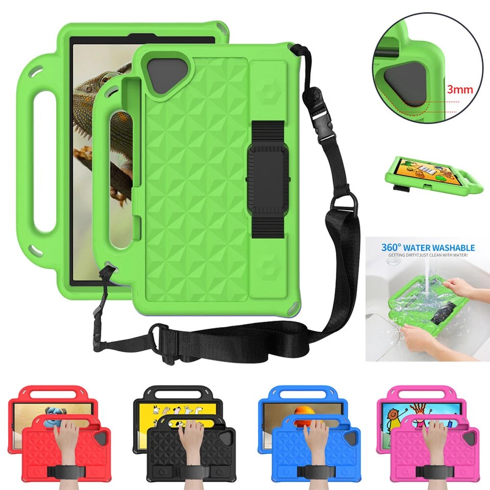 For Samsung Galaxy Tab A 8.0"/A7 Lite 8.7" Kids Shockproof EVA Stand Tablet Case - Image 1 of 4