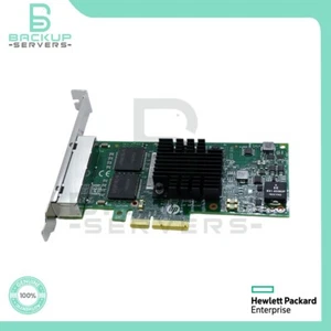 811546-B21 HP 366T 4-Port PCI-e 2.1 1Gbps RJ-45 Network Adapter 811544-001 - Picture 1 of 3