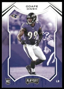Odafe Oweh 2021 Panini Playoff #255 Baltimore Ravens RC PENN ST - Bild 1 von 2