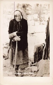 Postal LP47 Horse Creek Mary Ahtna indio nativo americano Alaska RPPC - Imagen 1 de 2