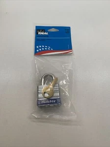 Ideal 44-900 Master Padlock Steel 3/4" Shackle Blue Bumper - Picture 1 of 3