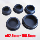 Silicone Rubber Hole Plugs Sealing Cap 55~110mm O-Ring Black Furniture Dust Disc