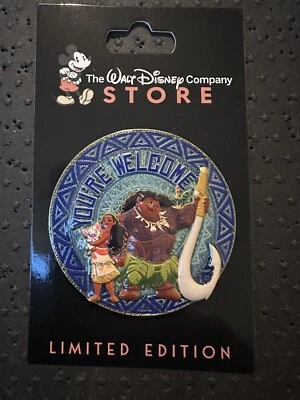 Pin D23 2024 WDCS The Songs We Grew Up You're Welcome Moana Maui LE 400 Foto 1 de 2