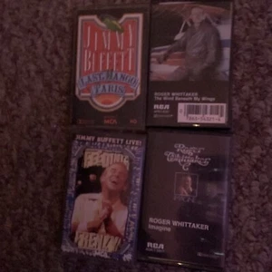 cassette tapes lot Jimmy Buffet Rigwr Whitaker - Bild 1 von 3