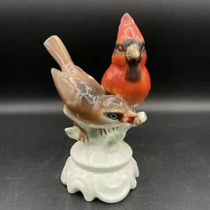 Figurina Cardinale Uccellino - Gerold & Co TETTAU Baviera Germania Ovest - coppia uccellini - Foto 1 di 9
