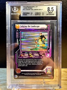 DBZ CCG DRAGON BALL Z GT JUDGING THE LANDSCAPE J3 JUDGE PROMO STRONG 💪 BGS 8.5 - Picture 1 of 2