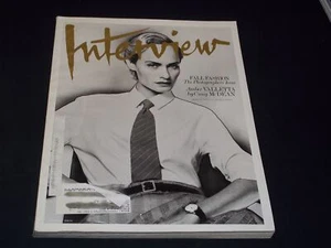 2014 SEPTEMBER INTERVIEW MAGAZINE - AMBER VALLETTA FRONT COVER - H 7708 - Picture 1 of 2