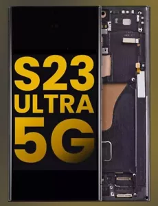 Für Samsung Galaxy S23 Ultra 5G OLED Display Touchscreen Digitizer mit Rahmen✅ - Bild 1 von 4
