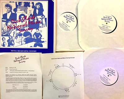 10/8/83 DICK CLARK NATIONAL MUSIC SURVEY, BEATLES TRIBUTE, YES, ROCKWELL, BERLIN - Image 1 of 3