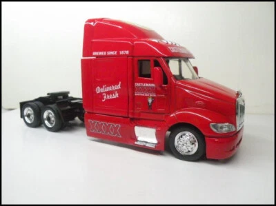 4X GOLD PETERBILT TRUCK 387 SLEEPER CAB 1/43 Scale - Image 1 of 4