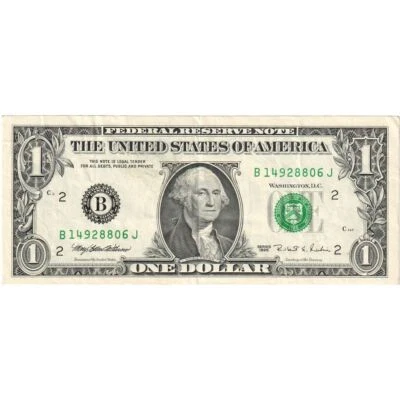 [#1292051] United States, One Dollar, EF - Image 1 of 2