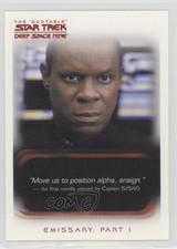 2007 Rittenhouse The Quotable Star Trek: Deep Space Nine Emissary Part 1 #2 1i3