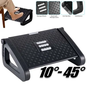 Foot Rest Under Desk Office Footrest Leg Rest Computer Ergonomic Pressure Relief - Picture 1 of 13