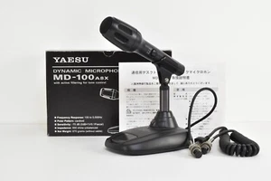 Yaesu MD-100A8X Dynamic Desktop Microphone Working Tested for Ham Radio Use 8pin - Zdjęcie 1 z 13