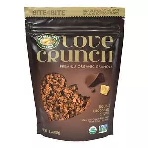 Love Crunch Organic Double Chocolate Chunk Granola 11.5 oz Pack of 6 Non-GMO ... - Picture 1 of 7