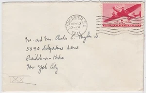 TurtlesTradingPost- South Carolina-Lancaster, SC 1941 Airmail Cover - Picture 1 of 1