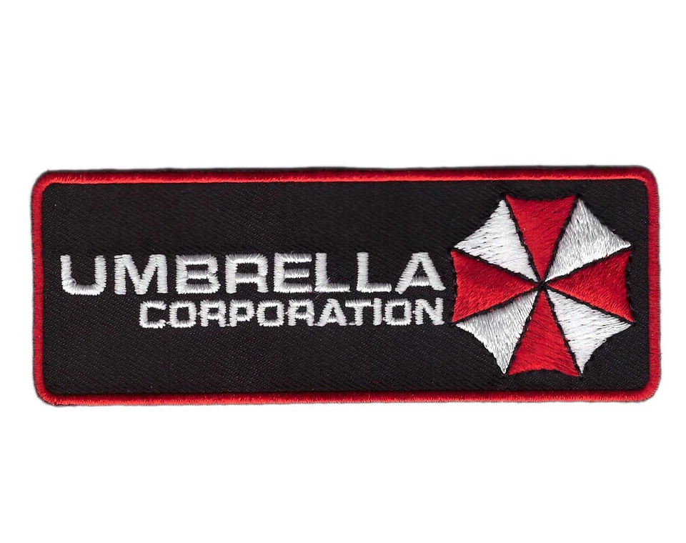 Umbrella Corp Biohazard Resident Evil Costume Cosplay Jacket Iron on 4" Patch  - Image 1 of 1