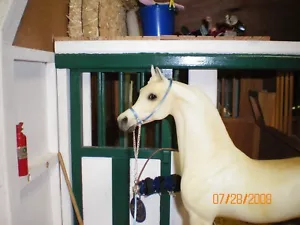 Jaapi Simple FRENCH BLUE Arabian Show Halter-fit Breyer/Stone model horses - Picture 1 of 1