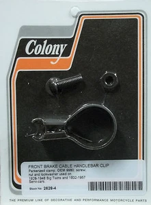 CABLE DE FRENO MANILLAR CLIP HARLEY KNUCKLEHEAD SERVI-CAR - Imagen 1 de 1