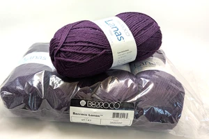 Full Bag - 5 Berroco Lanas - 100% Wool 100g/219 yds - 95147 Deep Plum DS - Picture 1 of 2