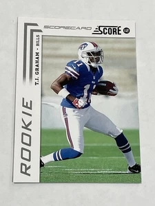 2012 Score Football Scorecard #399 - T.J. Graham RC - Buffalo Bills - Picture 1 of 2