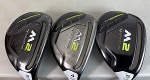 Set TaylorMade 2017 19° 22° 25° Hybrids 3 4 & 5 REAX Graphite Regular (2154) - Picture 1 of 12