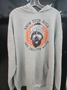 Kansas City Chiefs Travis Kelce 87 Hoodie KC Chiefs Kelce Know Your Role Sz 3xl - Picture 1 of 5