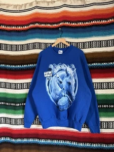 Vintage 90s “Indianapolis Colts” Pro Player NFL Crewneck Sweatshirt/ Sz: XL RARE - Picture 1 of 5