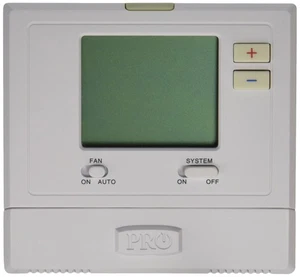 PRO1 IAQ T771 Heat or Cool Only Electronic Thermostat , White - Picture 1 of 2
