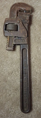 Herramienta de llave de tubo mono de 10 pulgadas Trimo Trimont de colección Roxbury Mass EE. UU. Foto 1 de 4