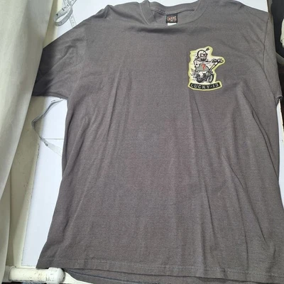 Lucky 13 服装 T 恤男式 XL 码热杆摩托车防尘袋 — 第 1/4 张图片