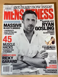 Australian Men's Fitness Magazine October 2017 Ryan Gosling Ricky Garard - Picture 1 of 6