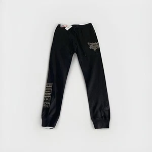 Mens Pro Standard Charlotte Hornets NBA Gold Logo Sweatpants - Picture 1 of 9