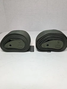Kinedyne 8.5'x2" Tie Down Straps Lot Of Two OD Green - Picture 1 of 5