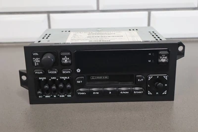 1997-2002 Plymouth Chrysler Prowler AM-FM-кассетный радиоприемник - Изображение 1 из 4