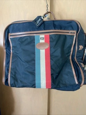 Bolsa de ropa Lark etiqueta de equipaje de viaje, perchas, gancho expandible vintage #prc Foto 1 de 4