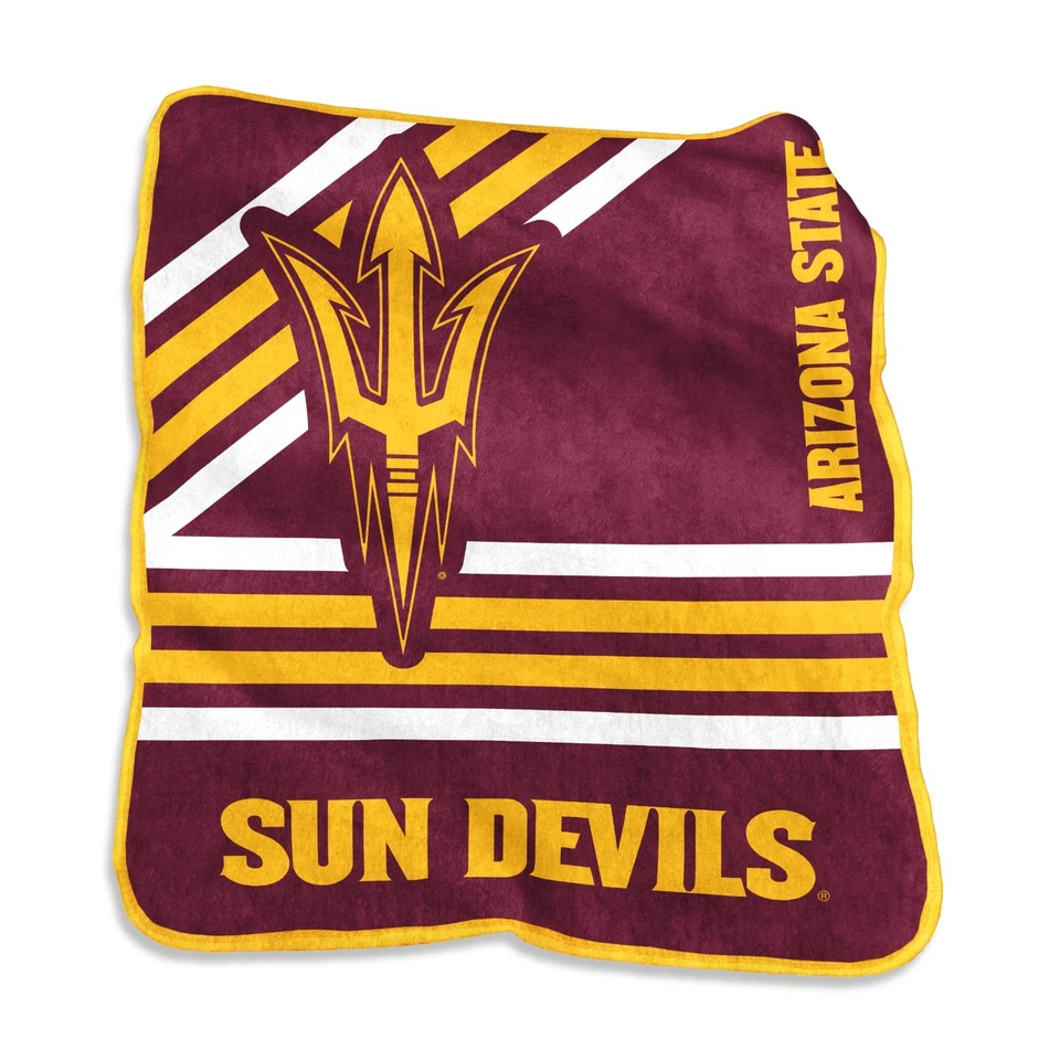 Arizona State Sun Devils 50" x 60" Raschel Dorm Room Throw Soft Stadium Blanket - Image 1 of 1